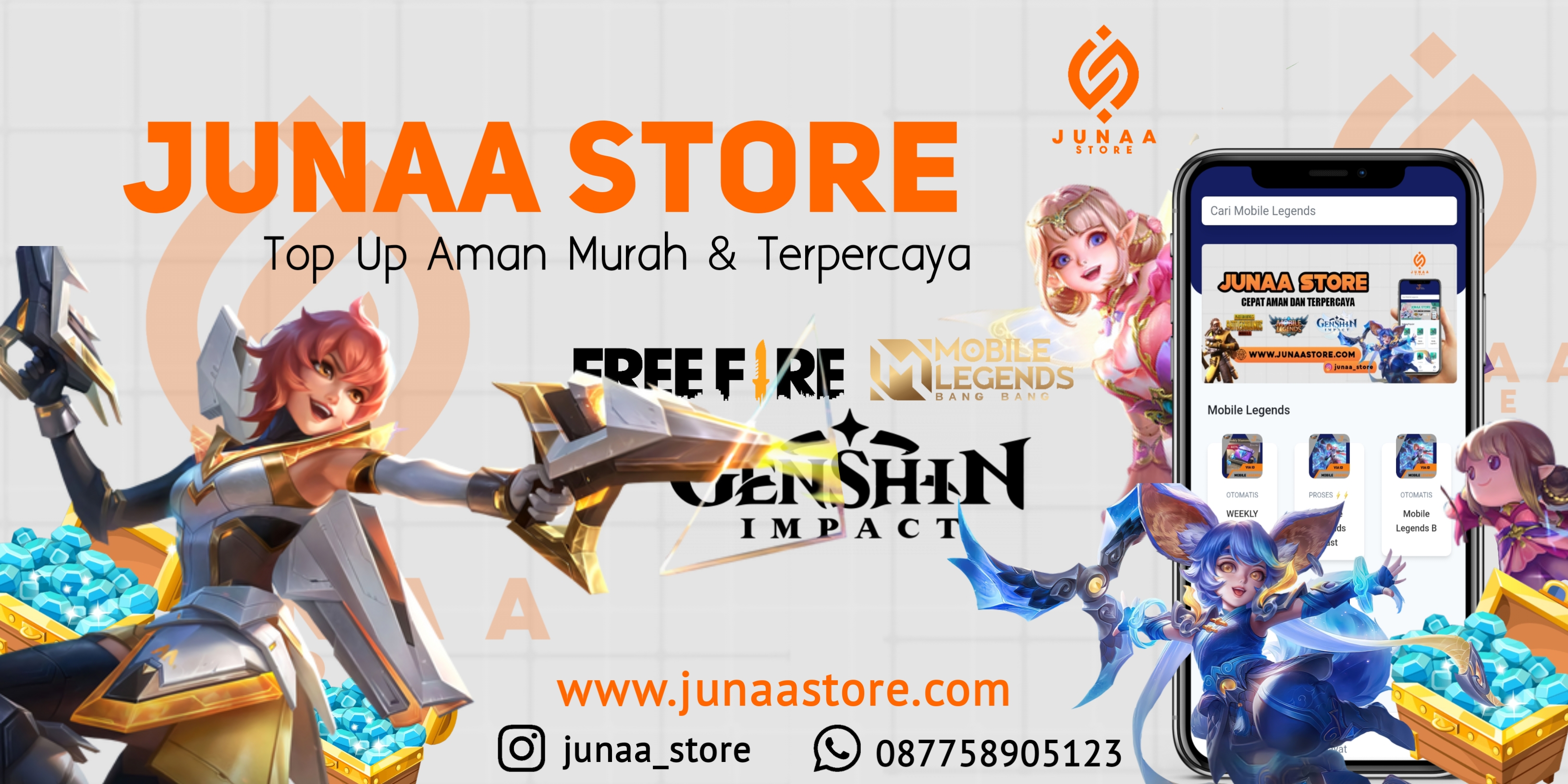 Banner Junaa Store